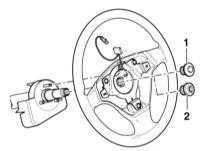  Снятие и установка рулевого колеса Audi A3