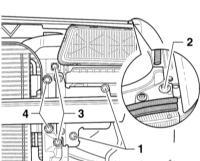 Снятие и установка радиатора и вентилятора Audi A3