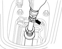  Снятие и установка корпуса механизма выбора передач Audi A3