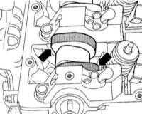  Снятие и установка головки цилиндров, дизельные двигатели 1.9 л (AVB, AWX, AVF) Audi A4