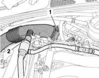  Снятие и установка каталитического преобразователя и лямбда-зондов Audi A4