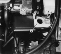  Проверка уровня жидкости в системе сервоуправления Audi A4