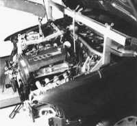  Монтаж и демонтаж двигателя Audi A4