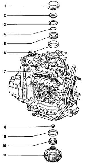  Наглядный ремонт коробки передач 097 Audi A6