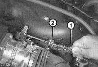  Снятие, установка и регулировка привода дроссельной заслонки BMW 3 (E46)