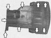 Снятие и установка нижней крышки двигательного отсека BMW 3 (E46)