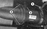  Снятие и установка воздушного фильтра двигателя BMW 3 (E46)