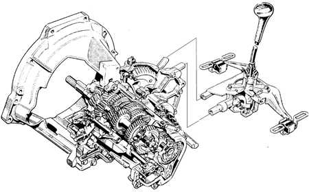  Разборка пятиступенчатой коробки передач Ford Escort