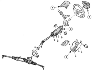  Рулевой механизм с усилителем Ford Mondeo