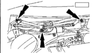  Демонтаж и монтаж электродвигателя переднего стеклоочистителя Ford Mondeo