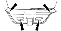  Демонтаж и монтаж электродвигателя заднего стеклоочистителя Ford Mondeo