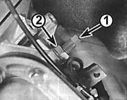  Регулировка тормозной ленты в автоматической коробке передач Ford Scorpio