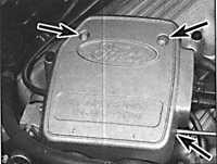  Снятие и установка троса акселератора Ford Scorpio