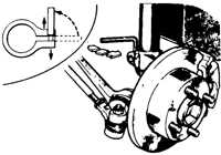  Снятие и установка поворотного кулака Ford Scorpio