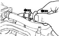  Снятие и установка топливных форсунок Ford Scorpio