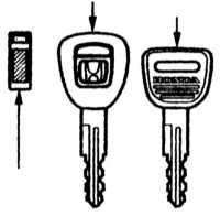  Ключи и замки Honda Civic