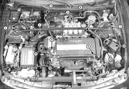  Снятие и установка головки цилиндров Honda Civic