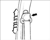  Регулируемые по высоте крепленияремней безопасности передних сидений Hyundai Accent