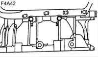  Проверка давления трансмиссионной жидкости (F4A42) Hyundai Elantra