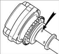  Механизм изменения момента открытия и закрытия клапанов (CVVT) на двигателях 1,8 и 2,0 л Hyundai Elantra