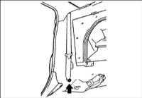  Плечевой ремень безопасности заднего сидения Hyundai Elantra
