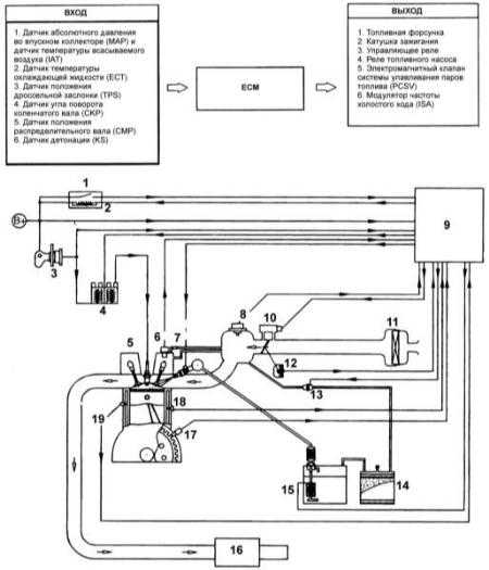  Система улавливания паров топлива Hyundai Elantra