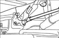  Снятие и установка коробки передач F4A42 Hyundai Elantra