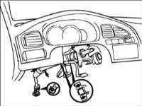  Рулевая колонка/рулевой вал Hyundai Elantra