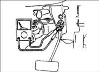  Проверка выключателя стоп–сигнала Kia Clarus