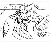  Проверка и регулировка углов установки колес Kia Rio