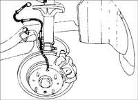  Задний датчик частоты вращения колеса Kia Sephia