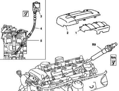  Проверка компрессионного давления в цилиндрах Mercedes-Benz W163