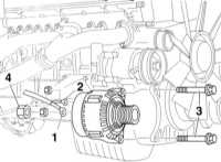  Снятие и установка генератора Mercedes-Benz W203