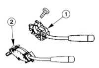  Снятие и установка подрулевого переключателя Mercedes-Benz W203