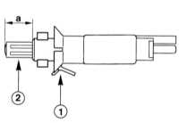  Снятие и установка выключателя стоп-сигнала Mercedes-Benz W203