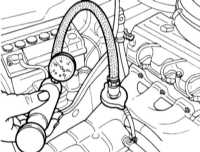  Проверка системы охлаждения под давлением Mercedes-Benz W203