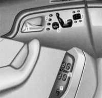  Основные органы и панели управления/контроля Mercedes-Benz W220