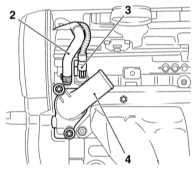  Снятие, установка и проверка исправности функционирования термостата Opel Astra