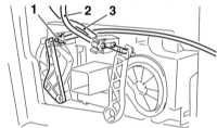  Снятие и установка панели управления функционированием систем отопления/ вентиляции/ кондиционирования воздуха Opel Astra