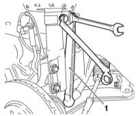  Снятие, восстановительный ремонт и установка стойки передней подвески Opel Astra