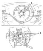  Снятие и установка рулевого колеса Opel Astra