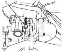  Снятие и установка турбокомпрессора Opel Astra