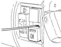  Снятие и установка выключателей задней туманной фары (противотуманной фары) и обогрева сидений Opel Corsa