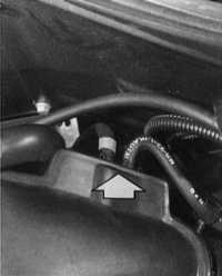  Проверка устройства предварительного подогрева воздуха Renault 19