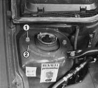  Разборка передней подвески Renault 19