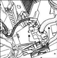  Снятие и установка насоса рулевого гидроусилителя Renault Megane