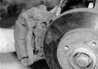  Снятие и установка сборки переднего поворотного кулака Renault Megane