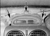  Снятие и установка многофункционального дисплея Renault Megane
