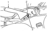  Проверка и регулировка привода стояночного тормоза Subaru Forester