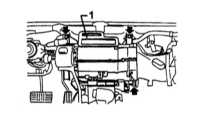  Снятие и установка отопителя Subaru Forester